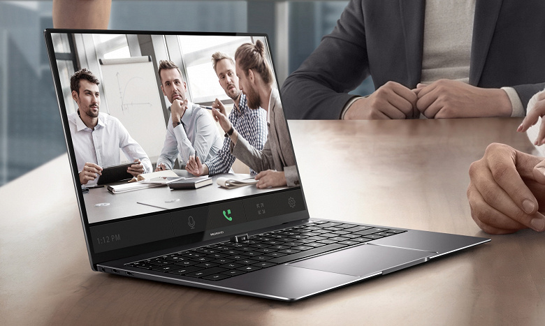 Безрамочный ноутбук Huawei MateBook X Pro появился в России